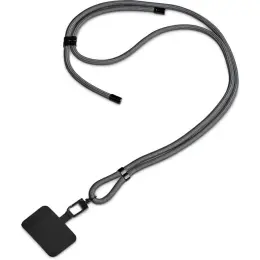 Altitude Resort Crossbody Phone Strap in Pouch - Grey Strap